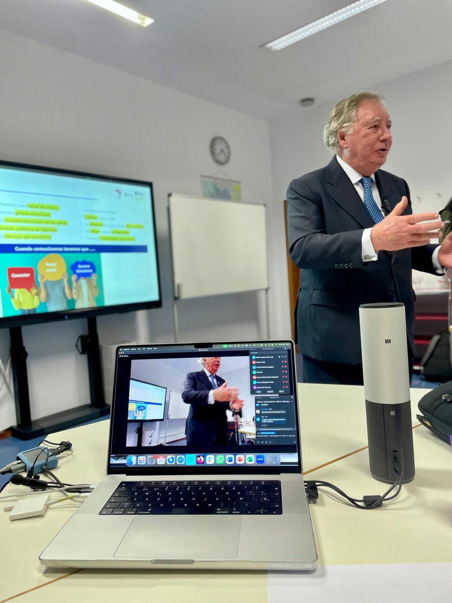 Una sesión de #Liderazgo única en comunidad de <a href="/IDLPlider/">Instituto De Liderazgo Político</a>  y también para los de <a href="/skiller_edu/">Skiller Academy</a>  !
#Masterclass  D. Javier Morillas Gómez Cascajares (Consejero del Tribunal de Cuentas de España .) y D. #ClementeGonzálezSoler (presidente de Alibérico)

#liderazgo  #emprendimiento