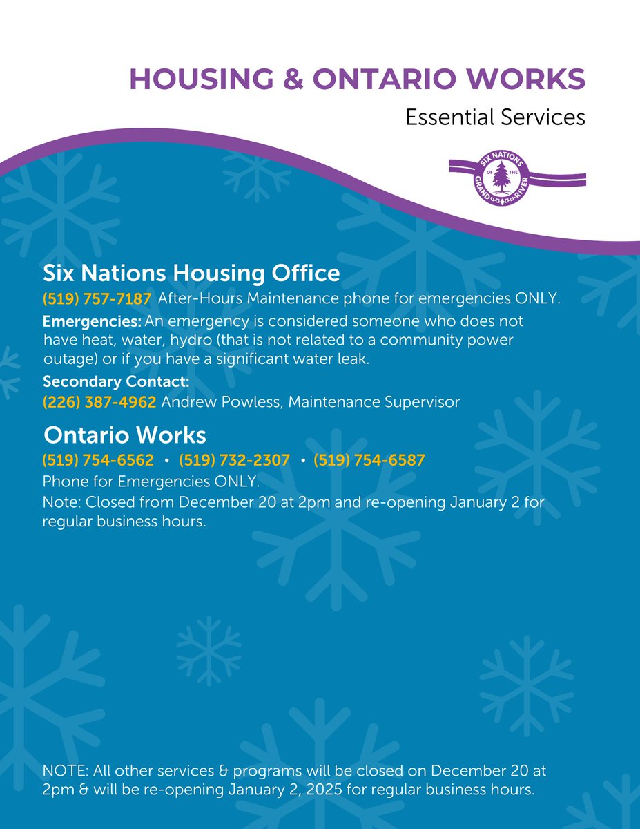 Six Nations of the Grand River tweet media