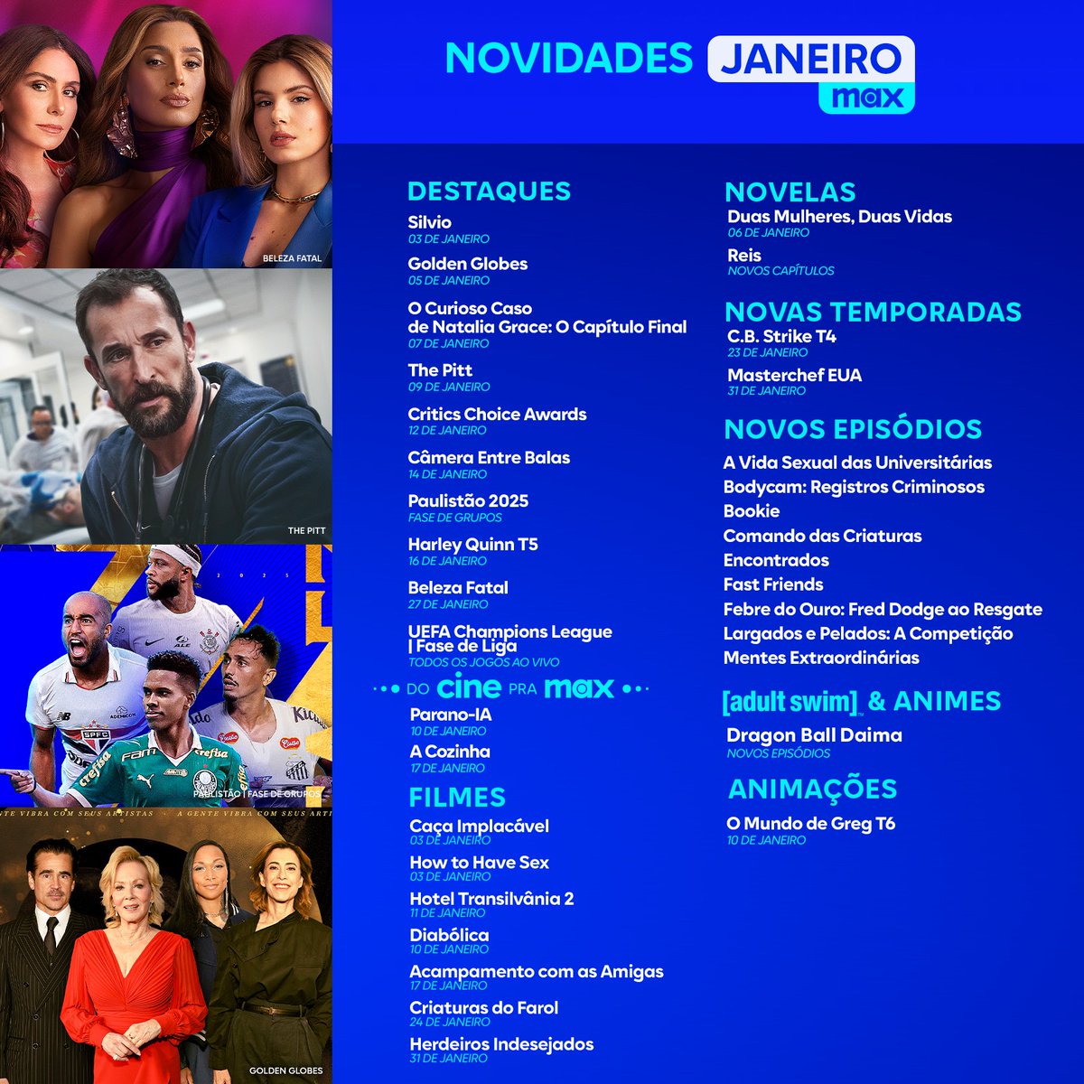 HBO Max Brasil tweet media
