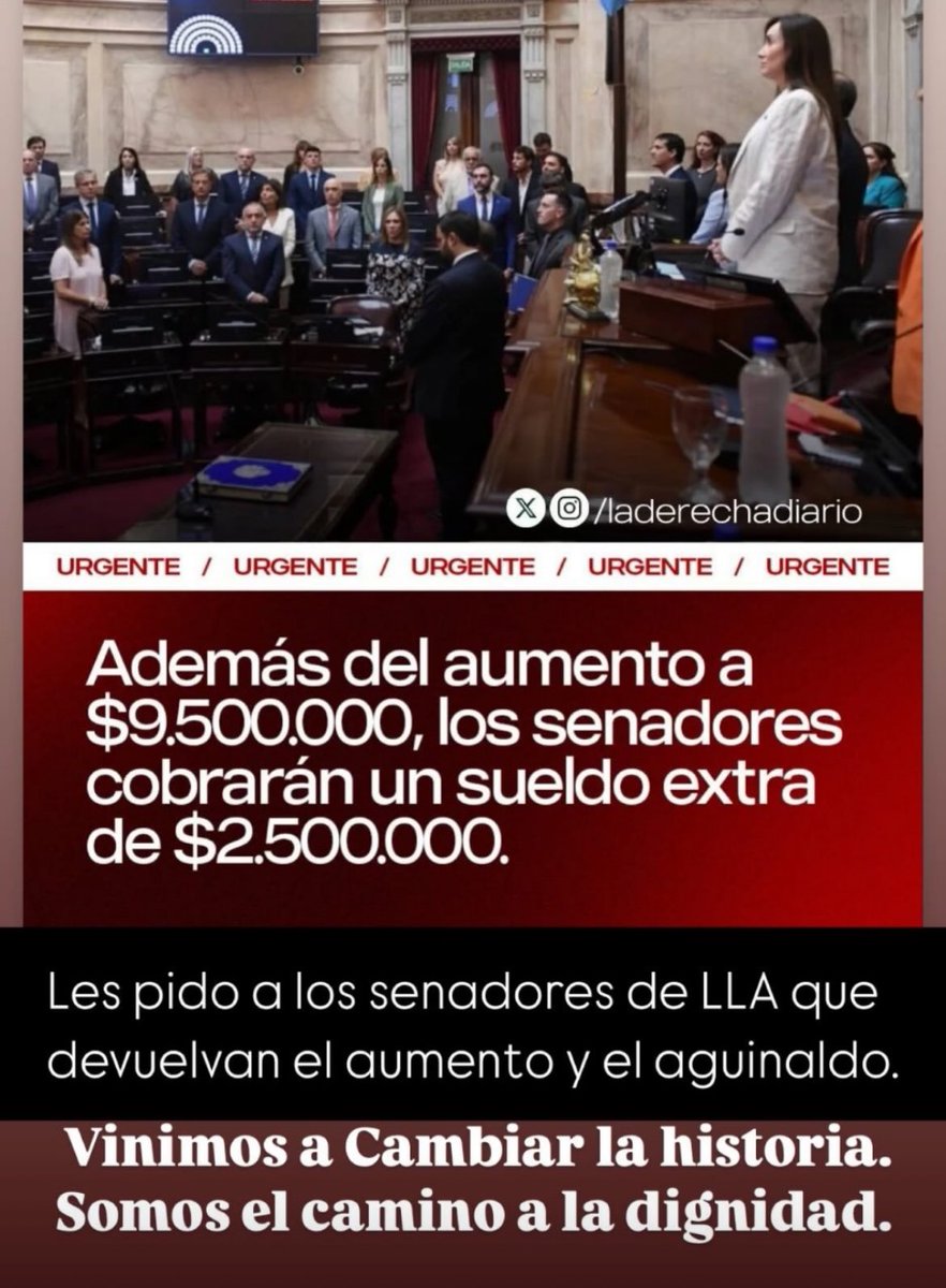#LLASinAumento