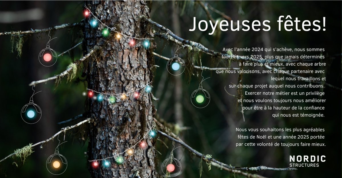 NordicStructure's tweet image. Joyeuses Fêtes🎄