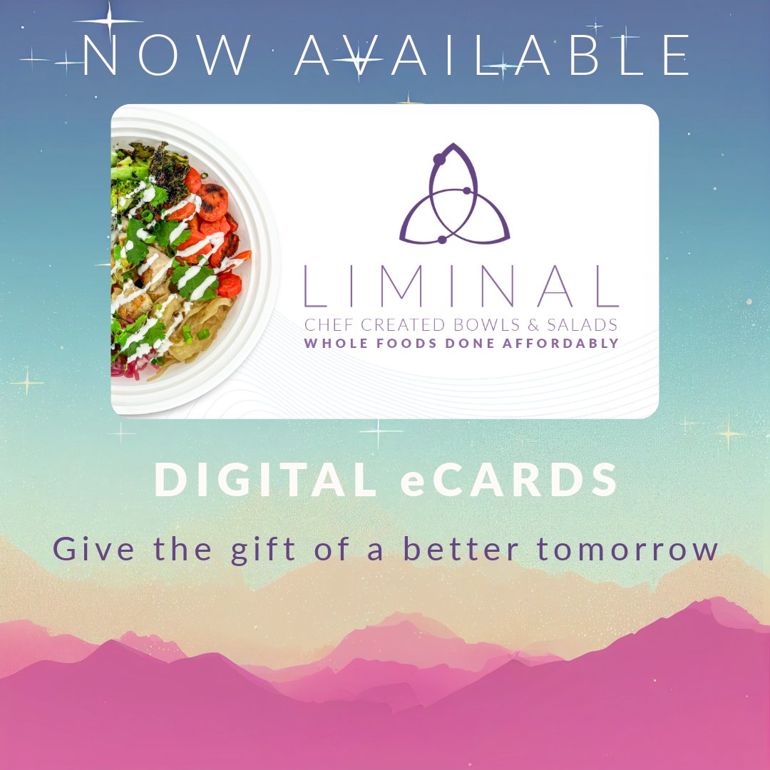 liminalfc's tweet photo. Need a quick and easy last-minute gift? Grab an e-gift card either in-store or via our website (link in bio). 

Healthy is in...and delicious never goes out of style.

Cheers and happy Friday, all! https://t.co/nAMMB0Vtn8