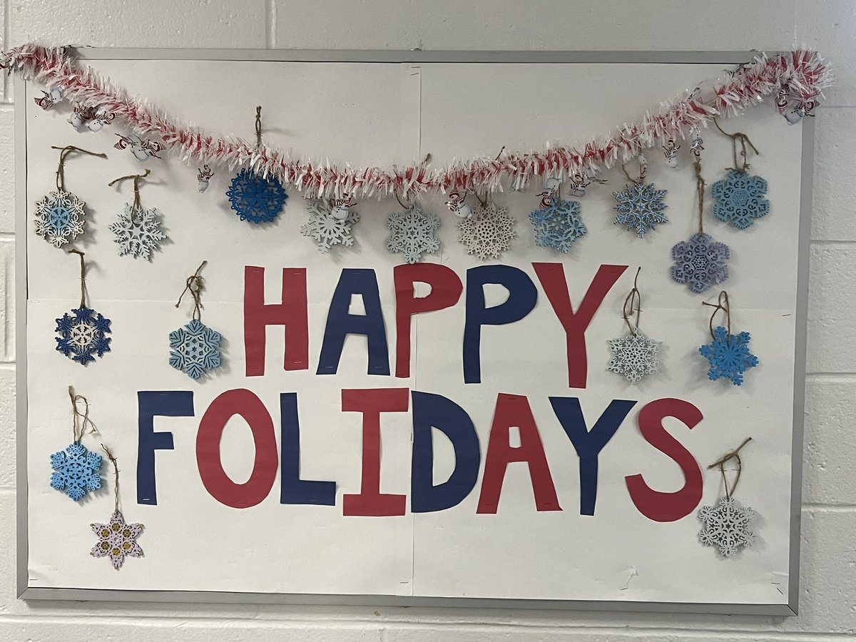 Happy Holidays Everyone! We hope you have a restful winter break with family and friends. Happy New Year!