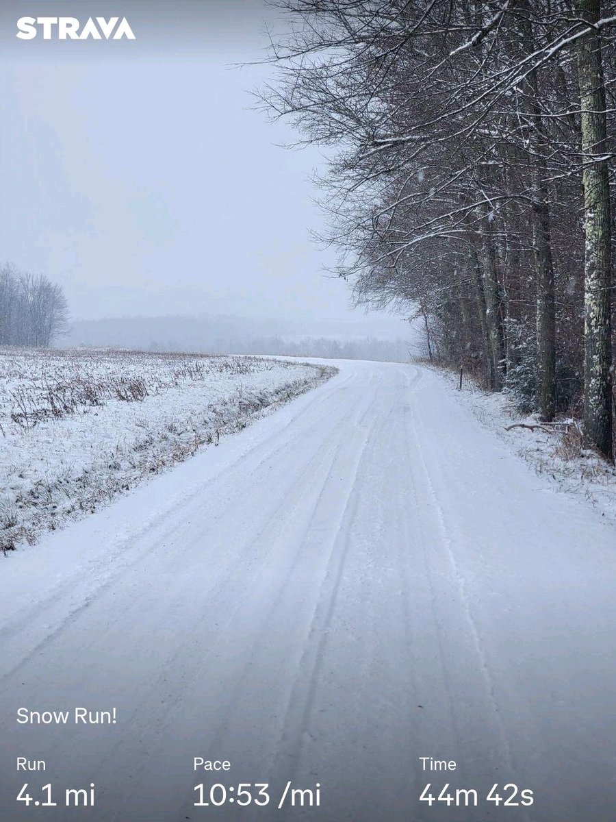 Snow Run!
Check out my activity on Strava: strava.app.link/0JZPWtnwuPb