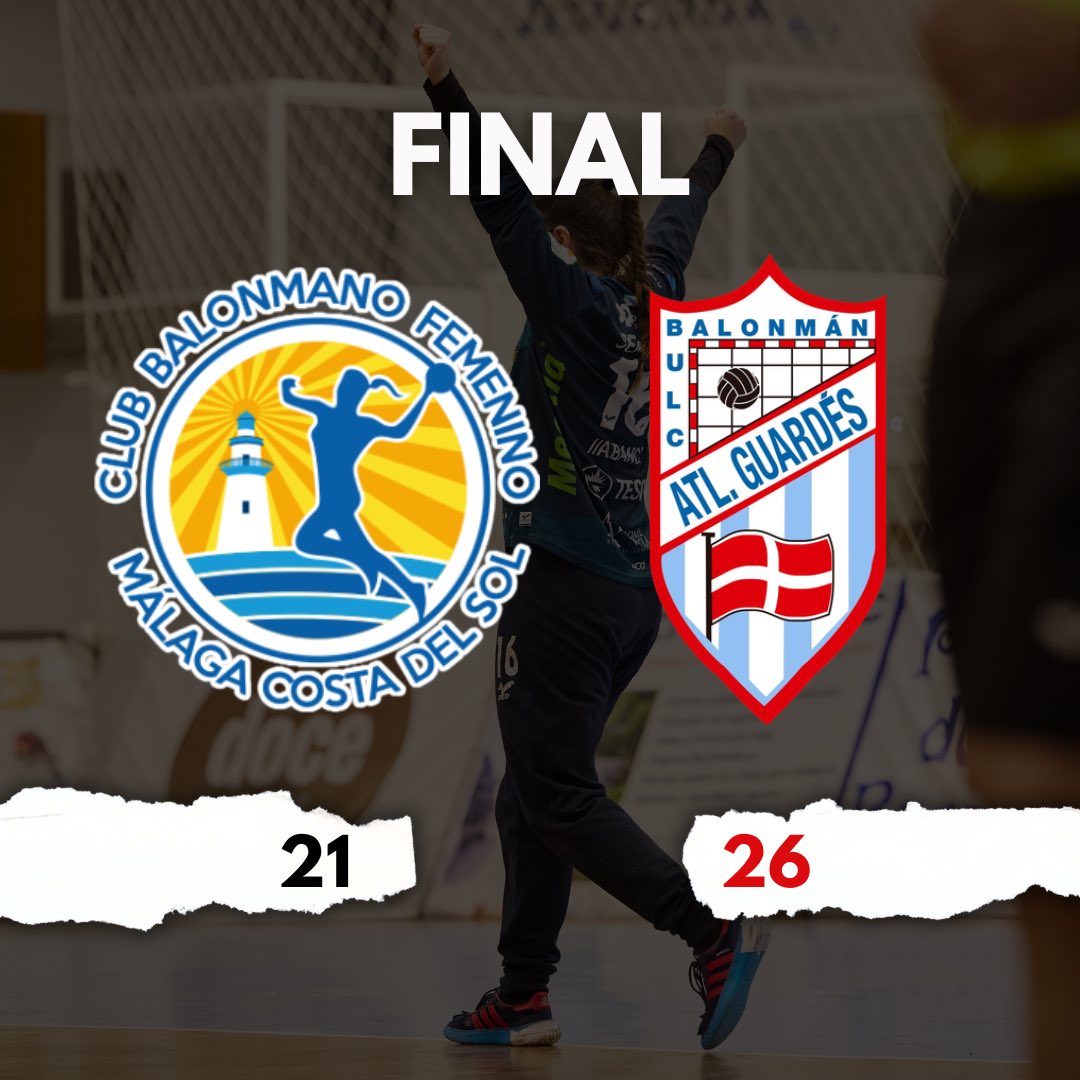 AtleticoGuardes's tweet photo. 🔥 FINAL! 

🤩 SEN PALABRAS! Brutal o das nosas en Carranque, que conseguiron dar un golpe enriba da mesa e dominaron os últimos dez minutos do que viña sendo un encontro dificilísimo e axustadísimo 👏 

21-26 🆚 @BMMalagaCosta 
#OLegadoContinúa https://t.co/uKeu2Mfroc