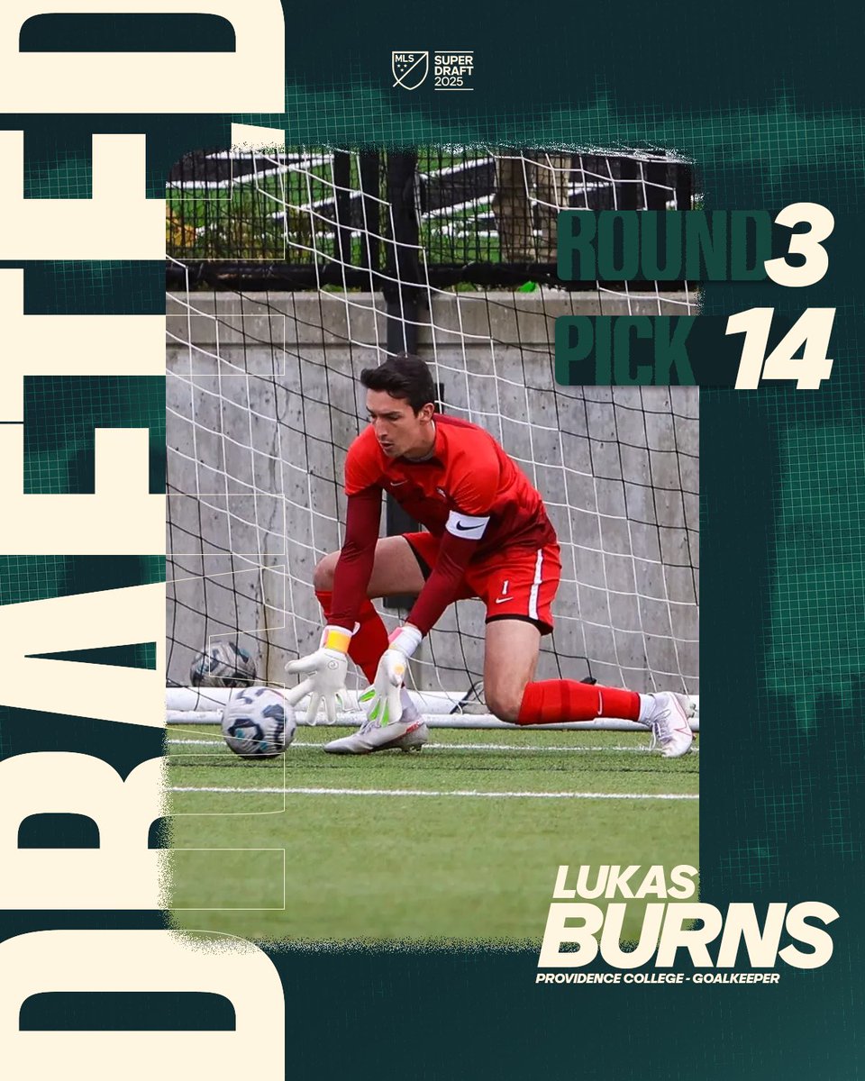 Portland Timbers (@timbersfc) on Twitter photo East Coast ➡️ West Coast
With the 14th pick in the third round in the <a href="/MLS/">Major League Soccer</a> SuperDraft, We have selected Lukas Burns from <a href="/PCFriarsMSoccer/">Providence M Soccer</a> East Coast ➡️ West Coast
With the 14th pick in the third round in the <a href="/MLS/">Major League Soccer</a> SuperDraft, We have selected Lukas Burns from <a href="/PCFriarsMSoccer/">Providence M Soccer</a>