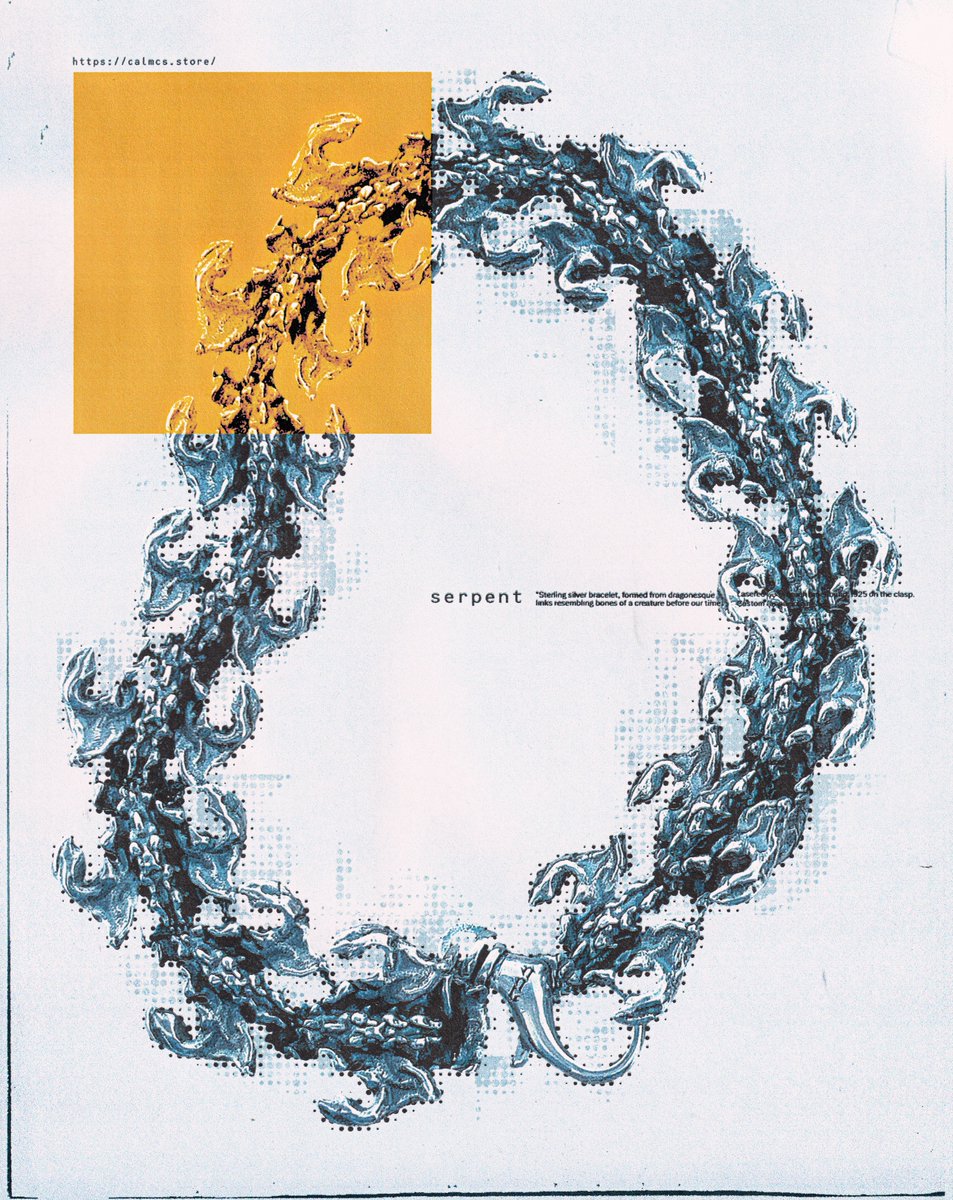 yoffdog0's tweet photo. serpent bracelet by calmcs https://t.co/HAzpk8XeTf