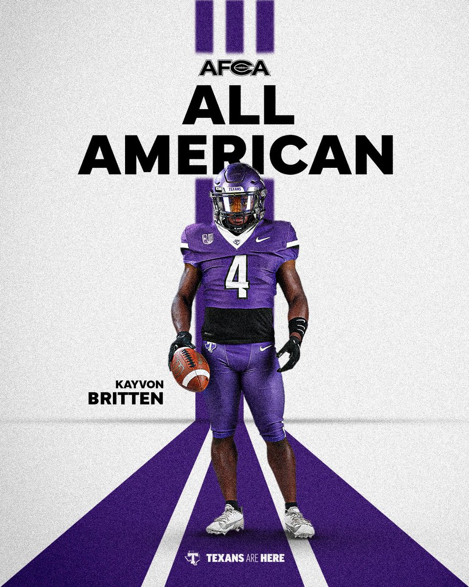 Kayvon Britten and Darius Cooper have been named to more All-American teams, bringing the duo’s total to nine awards ⭐️

Story: tinyurl.com/ven5bzmz