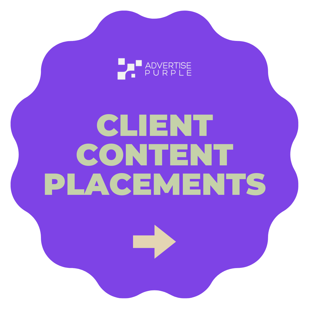AdvertisePurple's tweet photo. Securing prime real estate in Q4 🎁 Our content team is working hard, getting placements that are giving clients a major boost this holiday season! Ready to elevate your ecommerce brand through affiliate marketing? Connect with us at https://t.co/SmytEgrEdV to learn more. https://t.co/zrlVv9PpLk