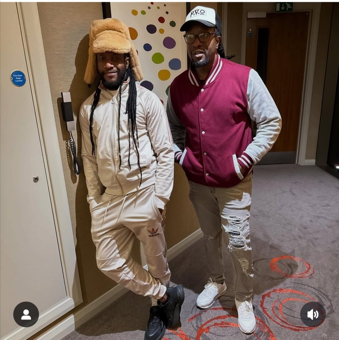 FameFactoryZim's tweet image. Winky D links up with his longtime friend Tendai also known  DJ Flevah from Judgement Yard