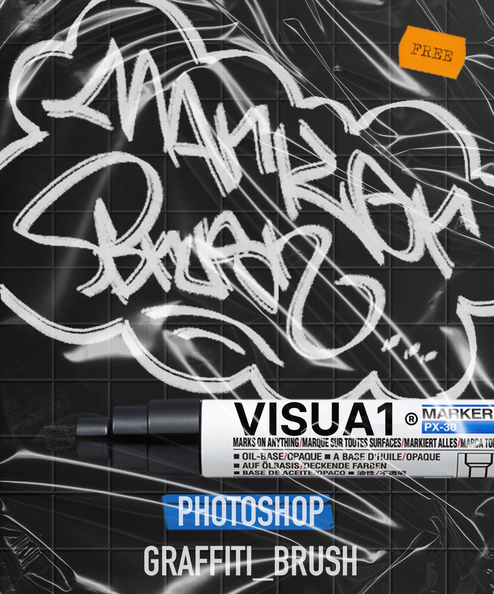 Studio_Visua1's tweet photo. Download our FREE Graffiti brush for Photoshop and add the exact "street" effect you were looking for! 🎨🖌️
Visit our website to download.
https://t.co/TtwdGbMX9o
#digitalart #freebrush #photoshop https://t.co/Aki3kJRHyL