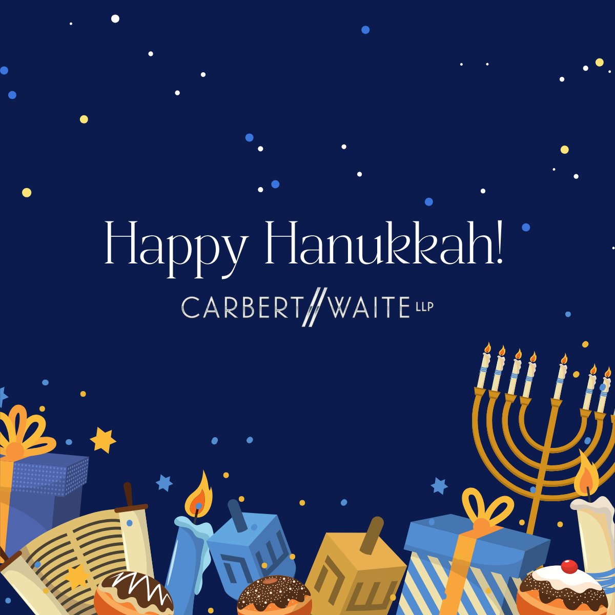Wishing you a bright and joyful Hanukkah filled with peace, love, and cherished moments with those who matter most. May this season bring light and warmth to your home. 🕎✨