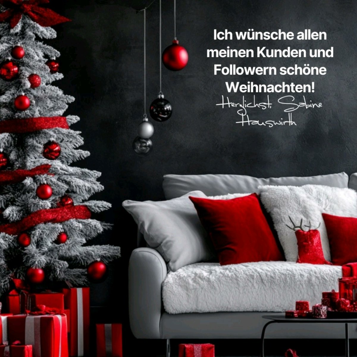 Die Weihnachtszeit ist da – eine Zeit, um innezuhalten, Dankbarkeit zu spüren und Pläne für das kommende Jahr zu schmieden. Dieses Jahr war voller Herausforderungen, Chancen und Inspiration, und ich bin so dankbar, diesen Weg mit euch teilen zu dürfen. 
Frohes #Weihnachtsfest!🎄