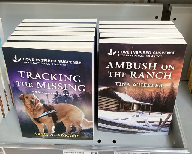 AMBUSH ON THE RANCH is beginning to show up in Walmarts!