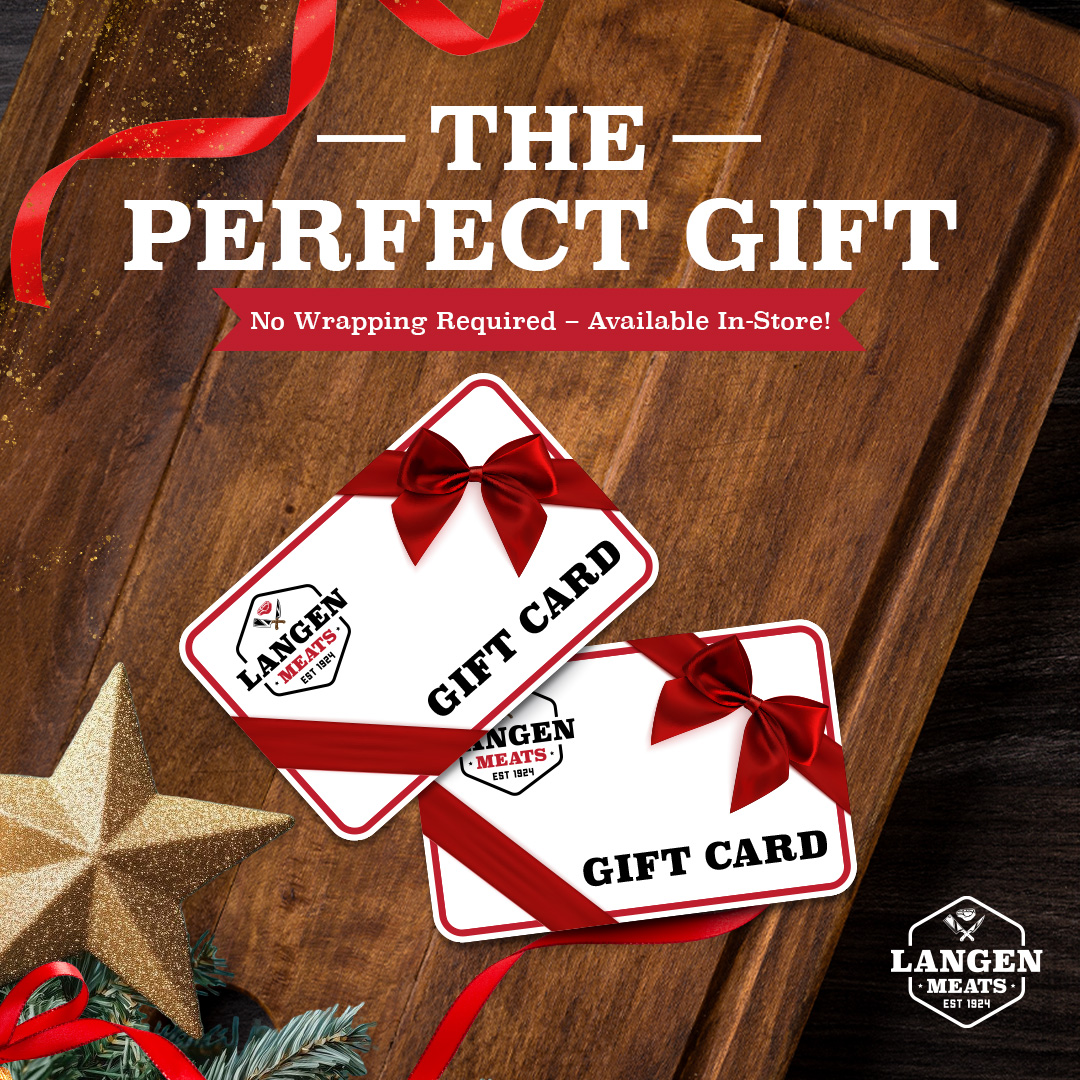 LangenMeatsIN's tweet image. 🎁 Still searching for the perfect gift?
Langen Meats gift cards are great for the foodies and grill masters in your life. 🥩
📍 Available at Greensburg or Batesville—stop by today!
#CookingWithLangenMeats #GiftCards #ShopLocal
