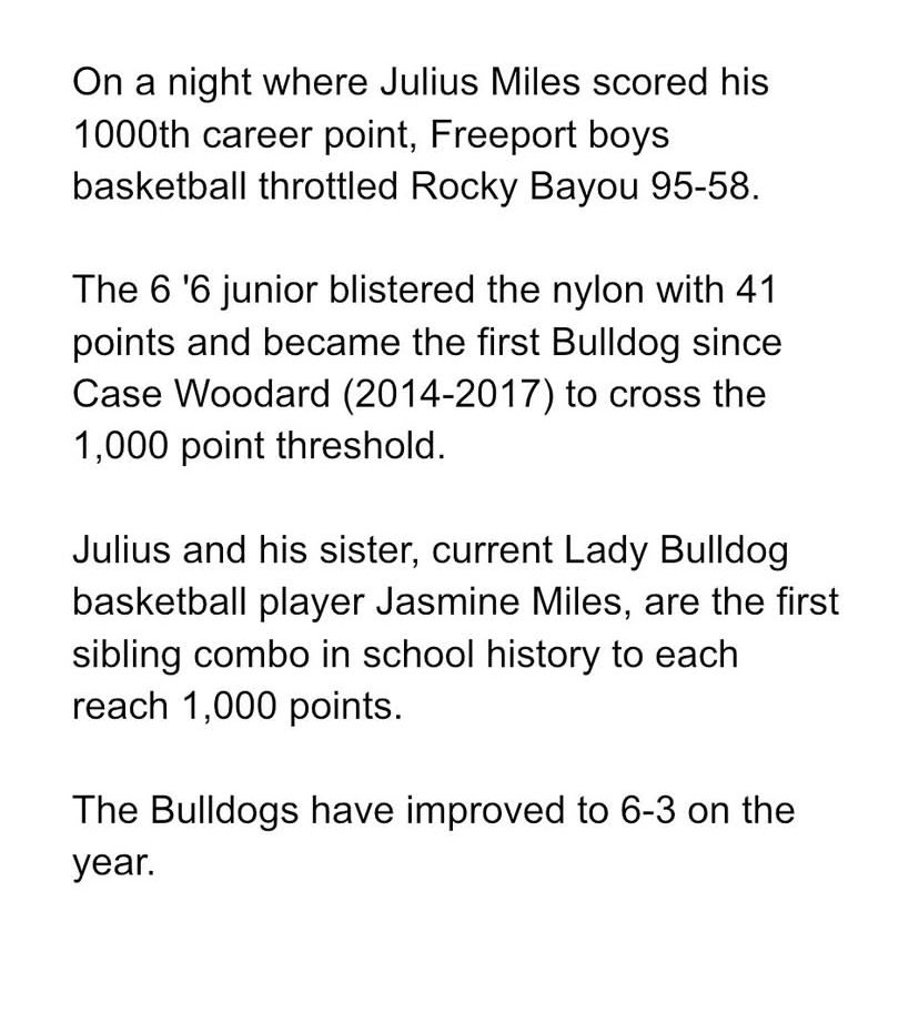 Julius Miles tweet media