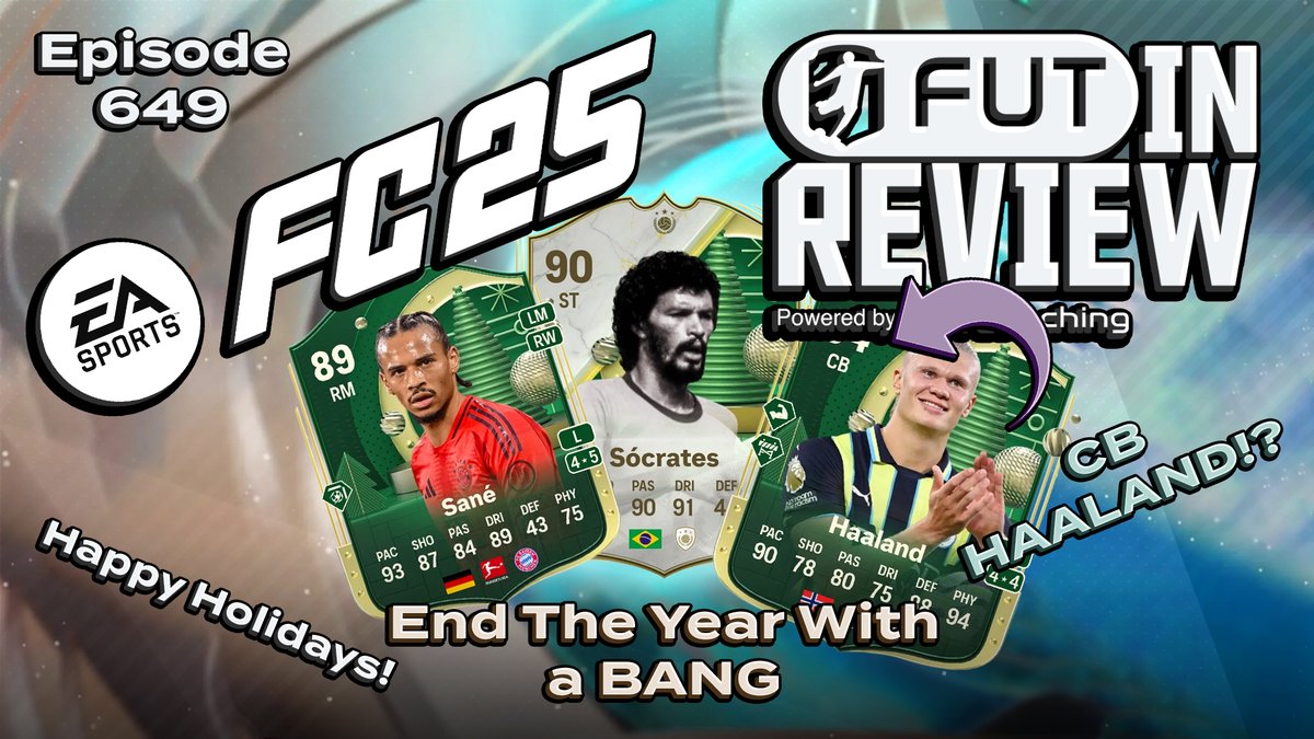 Happy holidays from the teams <a href="/futinreview/">FUT In Review | 675+ episodes strong!</a> &amp; <a href="/FUTcoaching/">| FUTcoaching |</a>!
We celebrate with our LAST episode (this year obviously):

YouTube: youtu.be/zU-1TyKIQPk
Spotify: open.spotify.com/show/3a9fw2U0i…
Apple Podcasts: podcasts.apple.com/nl/podcast/fut…

FC25 (no # since <a href="/elonmusk/">Elon Musk</a> said we should drop it ^^)