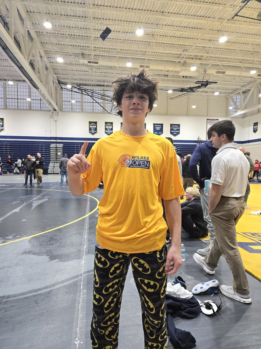 Cornell Robinson (@damoneycoach) on Twitter photo Congrats Shamus Regan Wilkes University invite champ 125!!!
#CODE10
<a href="/SemWrestling/">Wyoming Seminary Wrestling</a> Congrats Shamus Regan Wilkes University invite champ 125!!!
#CODE10
<a href="/SemWrestling/">Wyoming Seminary Wrestling</a>