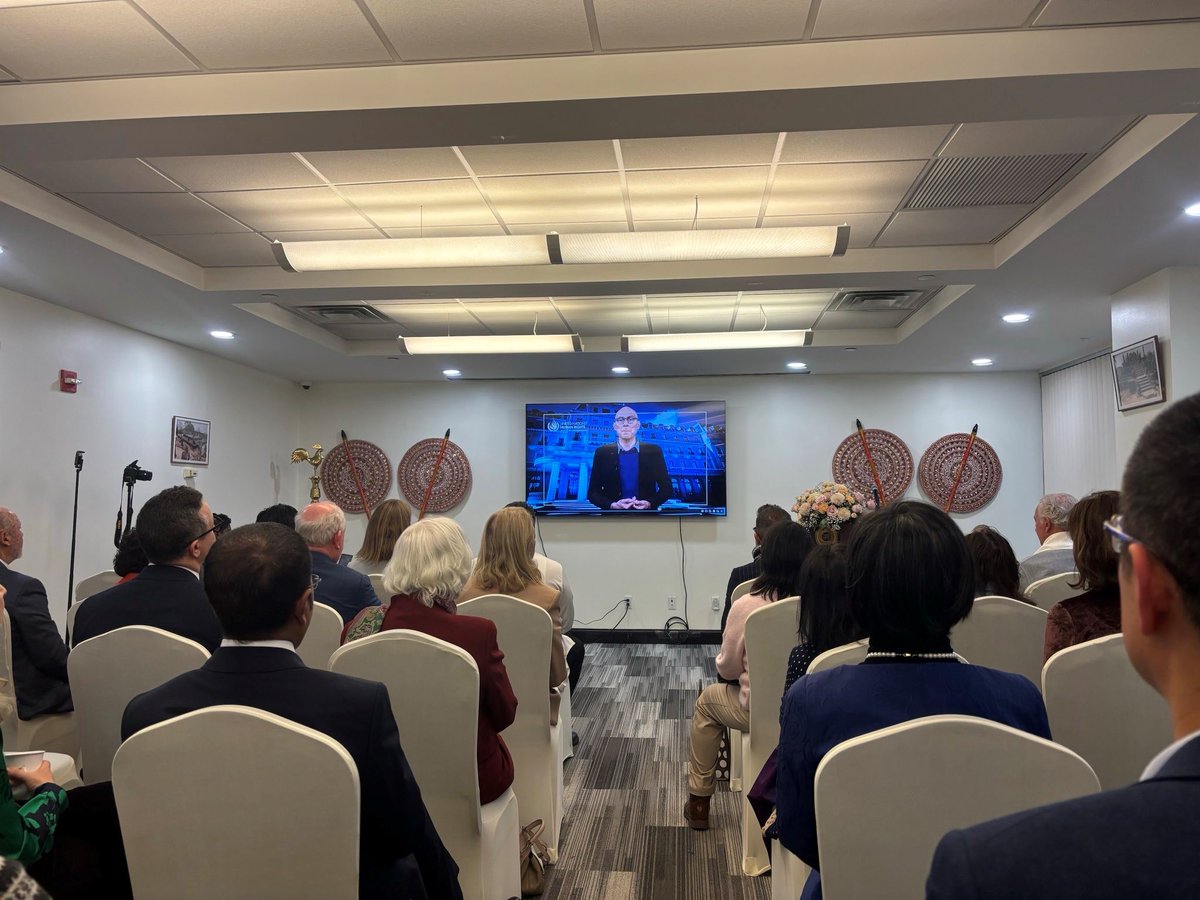 Liechtenstein UN (@liechtensteinun) on Twitter photo On the occasion of World Meditation Day (21 December), LI was pleased to cosponsor a celebratory event on the universality and benefits of #meditation <a href="/SLUNNewYork/">Sri Lanka at UN, NY</a> and thanks all participants for an inspiring conversation <a href="/volker_turk/">Volker Türk</a> <a href="/UNHumanRights/">UN Human Rights</a> <a href="/DrTonyNader/">Tony Nader MD, PhD</a> On the occasion of World Meditation Day (21 December), LI was pleased to cosponsor a celebratory event on the universality and benefits of #meditation <a href="/SLUNNewYork/">Sri Lanka at UN, NY</a> and thanks all participants for an inspiring conversation <a href="/volker_turk/">Volker Türk</a> <a href="/UNHumanRights/">UN Human Rights</a> <a href="/DrTonyNader/">Tony Nader MD, PhD</a>