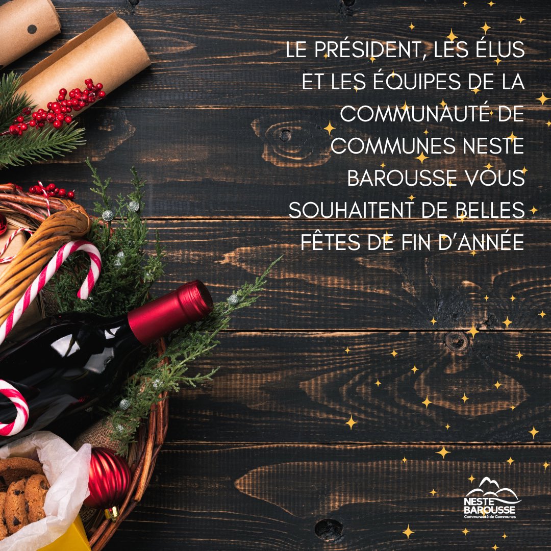 Bonnes fêtes de fin d’année