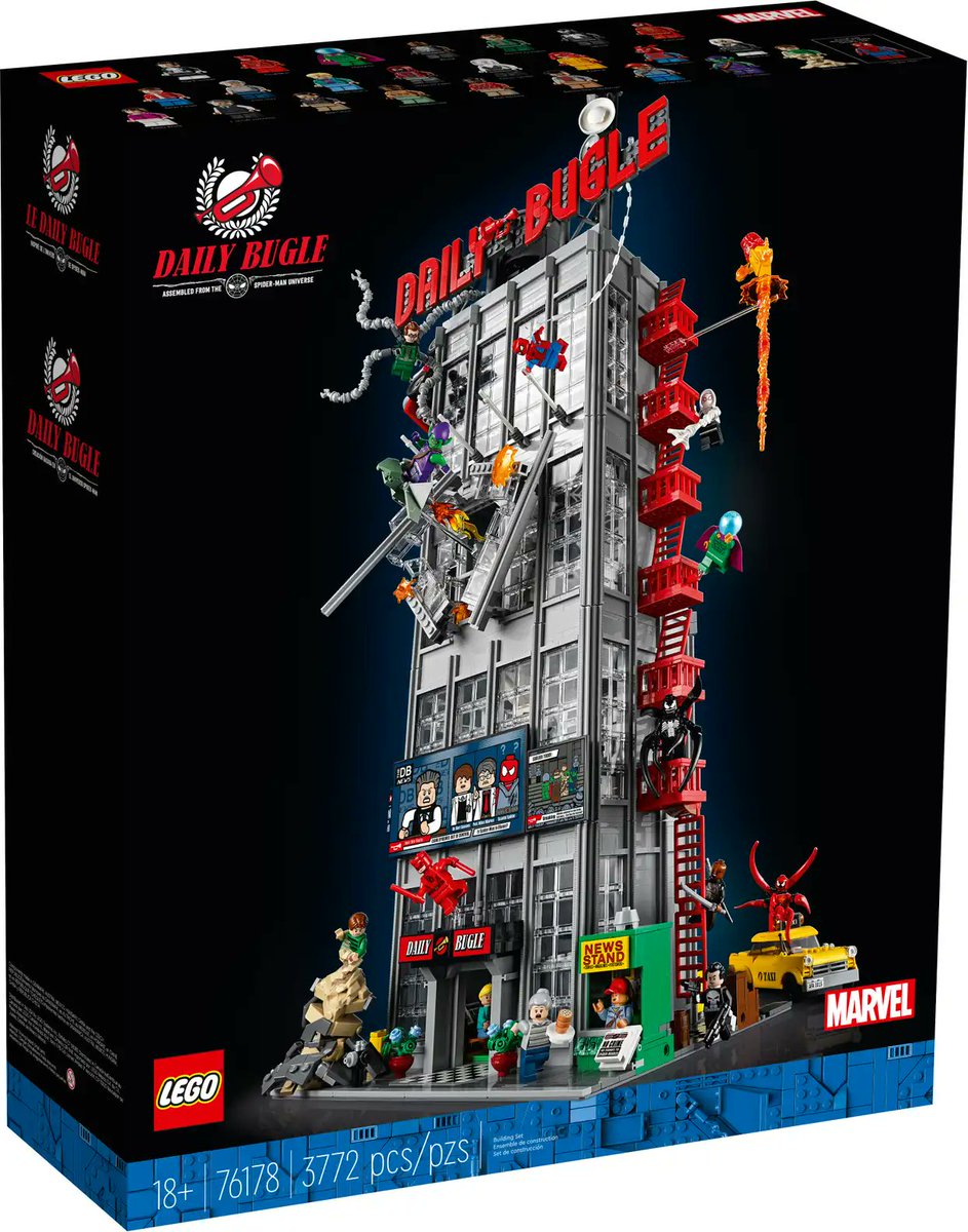 🎄Giveaway VI🎄

To be able to win a Daily Bugle #LEGO set all you have to do is:
Follow me, Like&amp;RT this tweet and describe your favourite #SpiderMan fight in J.Jonah Jameson style!

The 6 winners will get a DM!
This giveaway will end on 1/2!

Good luck everyone 😊
