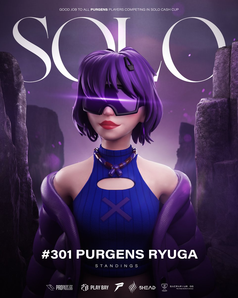 Starkes Ergebnis von <a href="/ryugafnr/">ryuga</a> im Solo Cash Cup.

Wir wünschen dir viel Glück in den Finals🏆
#PurgensLightsUp💫