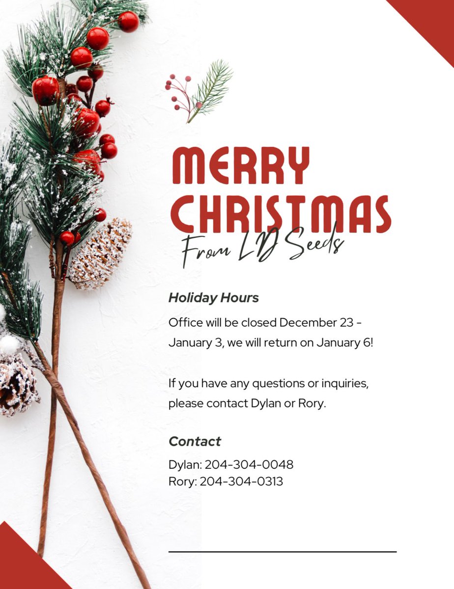 Merry Christmas and have a happy New Year!