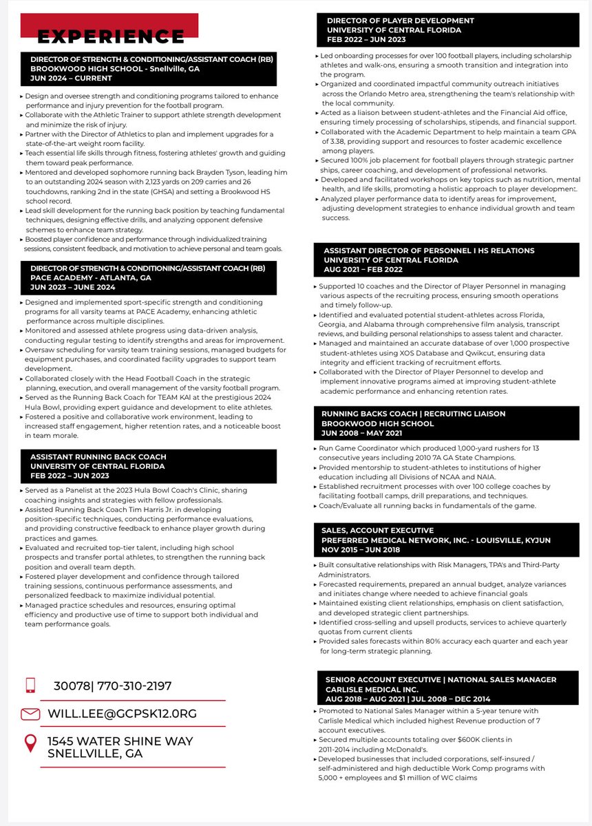 William H. Lee IV "Coach Will-Lee" | PHIL 4:13 tweet media