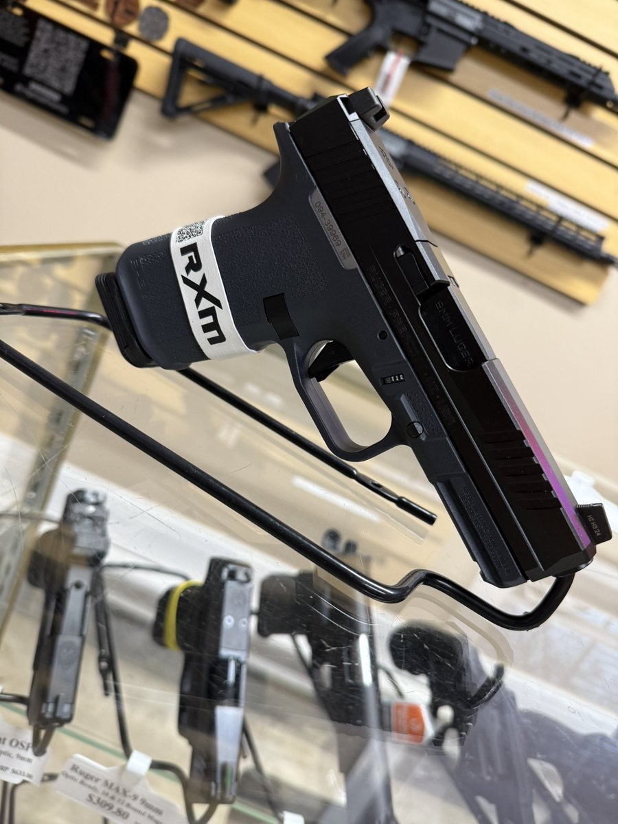 RidgetopFA's tweet photo. LAST ONE!! The brand new, just released optic ready Ruger RXM 9mm.  If you haven’t seen this yet, check it out.  $440 cash OTD! https://t.co/Icou4gEvli