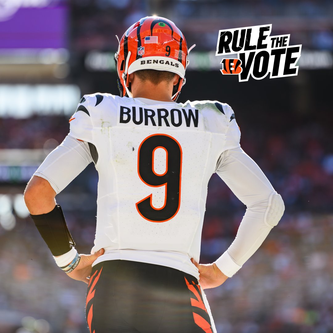 Bengals's tweet photo. The Battle of Ohio RETURNS to The Jungle.

#ProBowlVote + Joe Burrow
#ProBowlVote + Trey Hendrickson https://t.co/9UBd34J8K5