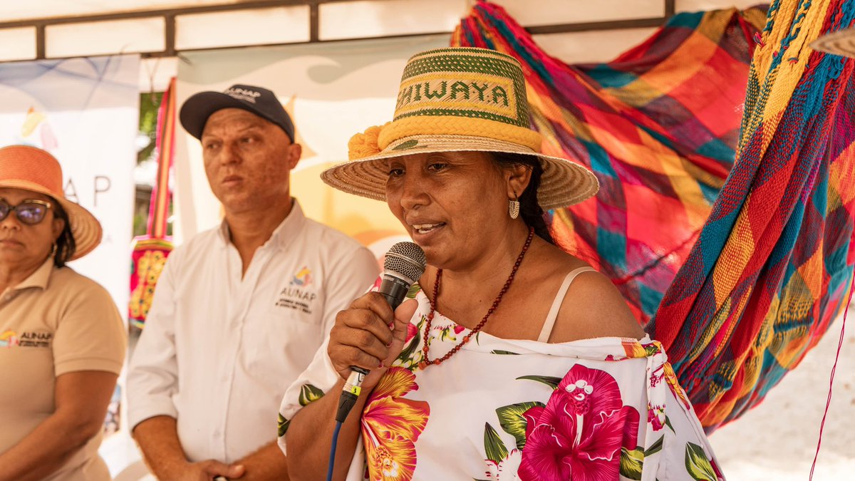 AUNAPColombia's tweet photo. 👏🏽 La #AUNAP, llega a todos los rincones del país, hoy estamos en el municipio de Camarones, en La Guajira. Allí tres asociaciones pesqueras, 60 familias indígenas.

💙 El cambio es real, Juntos construimos un futuro mejor https://t.co/iAu3dvwepk