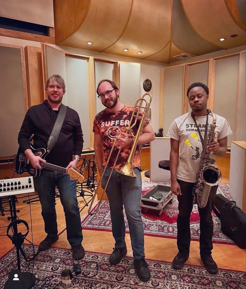 GCR Audio (@gcraudio) on Twitter photo Let’s put some horns on it! <a href="/StrangeStandard/">Strange Standard</a> and engineer Rich Ells took Studio A by storm and laid down some solid horn and guitar overdubs for a project they are working on. Sounded fantastic! #gcraudio Let’s put some horns on it! <a href="/StrangeStandard/">Strange Standard</a> and engineer Rich Ells took Studio A by storm and laid down some solid horn and guitar overdubs for a project they are working on. Sounded fantastic! #gcraudio
