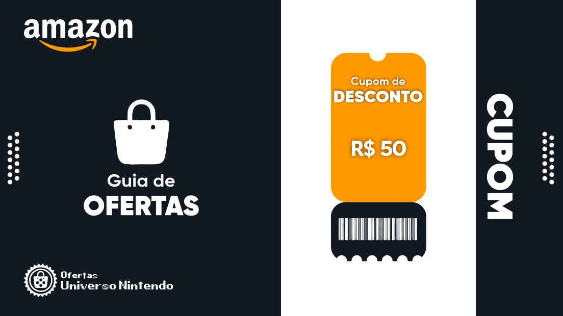 ShopUNintendo's tweet photo. ➤ Cupom de R$ 50 – AMAZON

• Adicione produtos em oferta ao carrinho: https://t.co/5mDSEW4wJH
• Resgate o Cupom – PRIMENONATAL

➤  GAMES
⛓️  https://t.co/MNMhxdfzvQ https://t.co/ptlnptQigJ