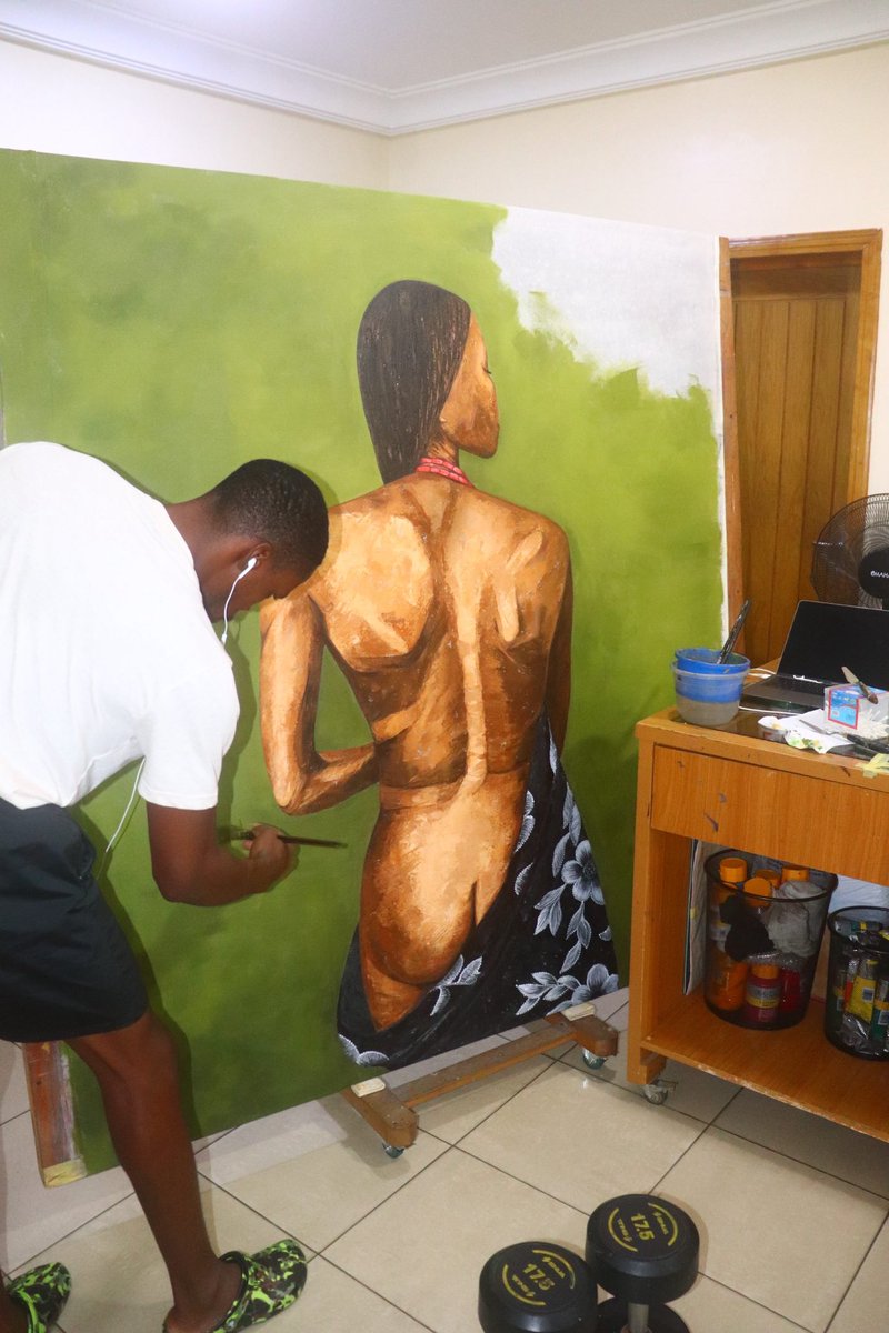 _deleade's tweet photo. GRACEFUL | Acrylic on canvas
6ft x 5ft / 183cm x 153cm / 72” x 60”

#acrylicpainting #painting #wizkid #Oando #kese #artwork https://t.co/xYmiJQbMpV