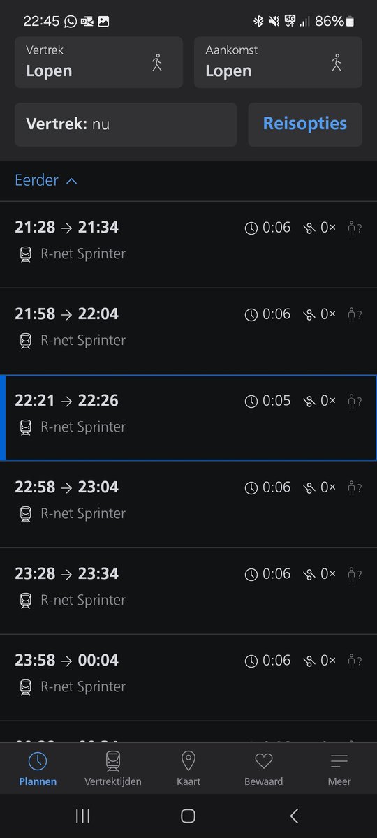 PeterRausch's tweet photo. Was deze planner dronk? Om het half uur is toch niet zo moeilijk... @NS_online https://t.co/zWPuCaSMA4