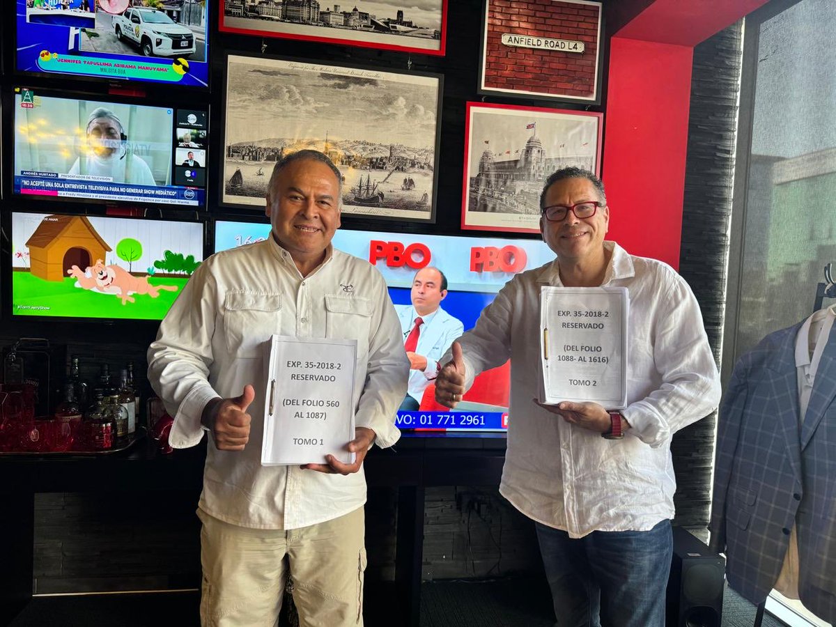 #ULTIMO. La fiscalía en cumplimiento de la STC 2901-2024-HD/TC acaba de hacernos entrega copia del #AcuerdoDeColaboraciónEficaz (1097 folios), revisamos e inmediatamente lo publicaremos para que todo los peruanos conozcan su contenido. #SecretismoNuncaMas 👀👇