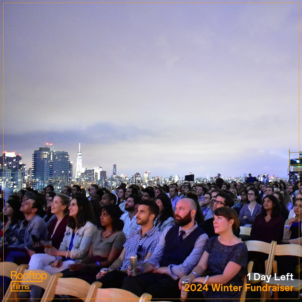 This is your last chance! Become a Rooftop Films member (or give one to the cineaste in your life) by tomorrow and receive your two complimentary tickets to our 2025 Opening Night celebration in Green-Wood Cemetery! 🥳 rooftopfilms.com/support
