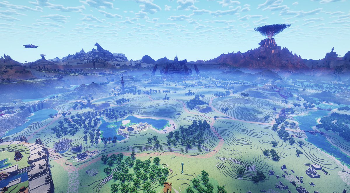 We Built ALL OF Breath of the Wild in Minecraft. World download in replies. 

#botw #breathofthewild #minecraft