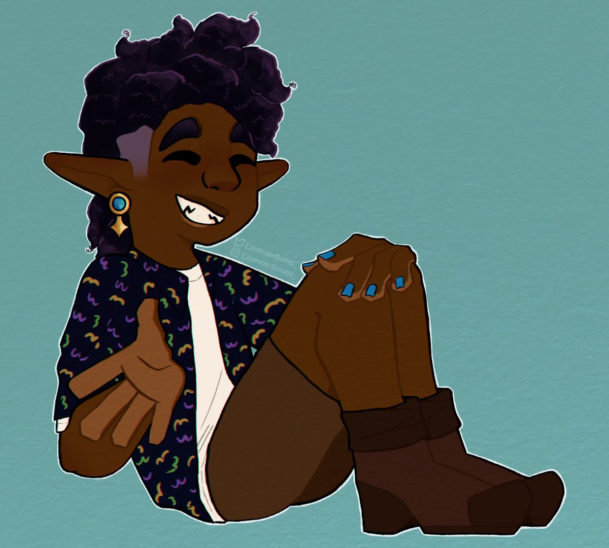 LavenderBones_'s tweet photo. Gus! ✨
•
#tohfanart #gusporter https://t.co/lr6akIbeYC
