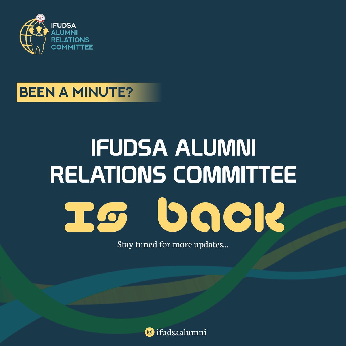 IfudsaAlumni's tweet photo. IFUDSA Alumni Relations Committee is BACK- Bigger and Better!✨
Stay tuned for exciting updates, impactful initatives and meaningful collaborations as we take IFUDSA alumni relations to the next level 🚀🚀
#biggerandbetter https://t.co/HAxXwcF8ga