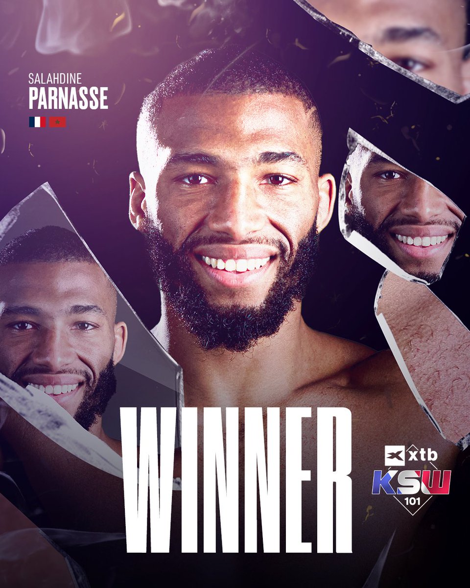 KSW_MMA's tweet image. Paris on its feet! 🏆 Salahdine Parnasse! 🔥

XTB #KSW101 | @RMCSportCombat &amp;amp; @CANALPLUS_SPORT &amp;amp; KSWTV