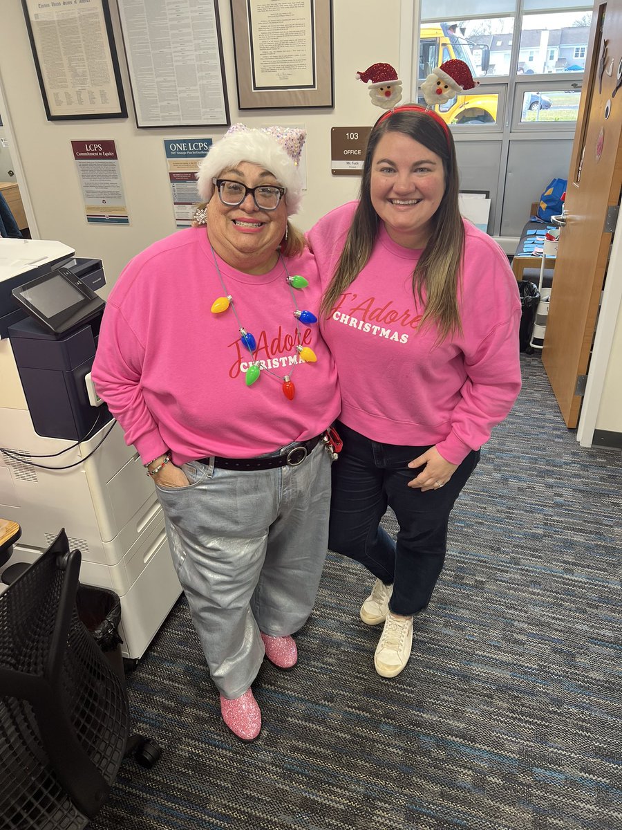 #Blessed to work for my <a href="/SullyES_LCPS/">Sully ES</a> community and alongside such amazing professionals. We work hard, but we also party a little bit hard 😉.<a href="/Principal_Tuck/">John Tuck</a> <a href="/LCPS_Mayer/">AP Mayer</a> <a href="/mrschelsiegrant/">Chelsie Grant</a>