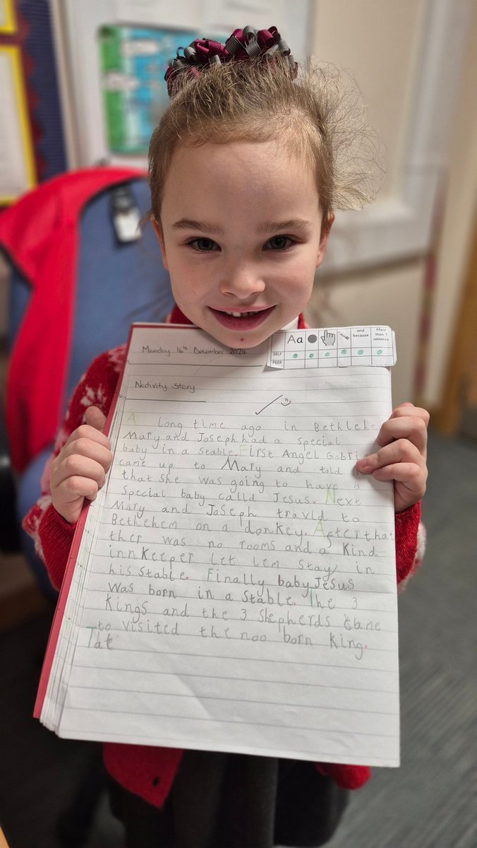 SMPG1964's tweet image. These fabulous P2s were so proud of their writing.  Three absolute stars 🌟🌟🌟 #DreamBelieveAchieve