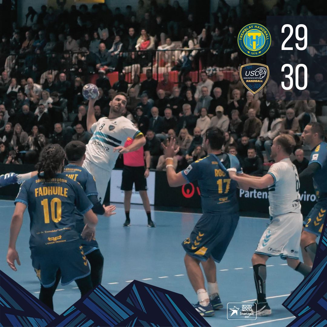 🏁 Score finale (29-30)
Une fin de match suffocante tant les deux équipes voulaient la victoire. Mais c'est bien les Béliers qui repartent avec les 2 points 😍
Belle opération avant de partir en vacances
Merci à tous les supporters cristoliens qui ont fait le déplacement 🙏🩵💙