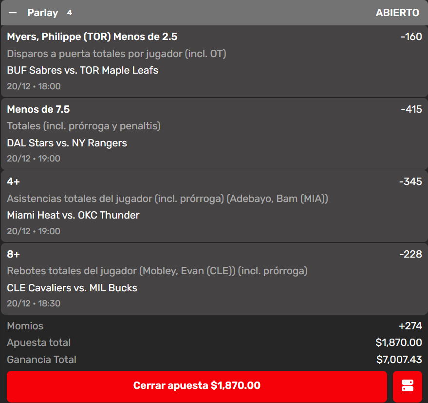 Manu_Cepeda1's tweet photo. Parlay Viernes🏆 

Agarren lo que mas les guste🤞

#apuestasdeportivas #NBA #NHL https://t.co/oThmT0H51F