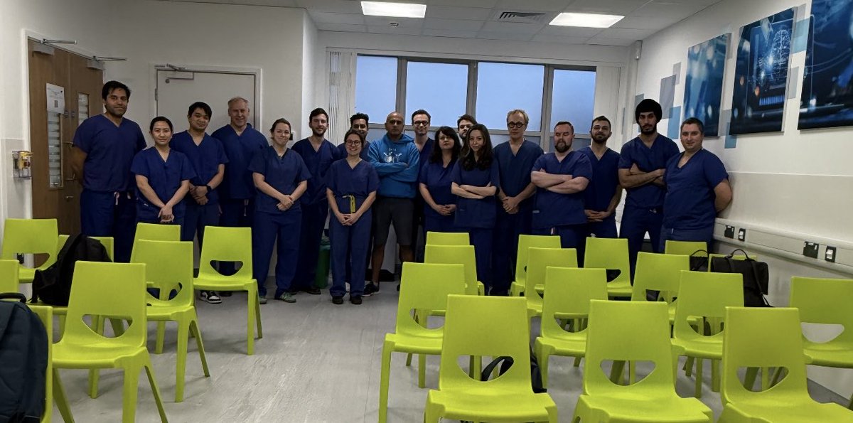 Fantastic Spinal cadaveric training day for our CUH east of England Neurosurgery trainees supported by our colleagues ⁦@Depuy ⁦<a href="/Medtronic/">Medtronic</a>⁩ ⁦@bbraun_com⁩ and @ethicon ⁦<a href="/CUH_NHS/">Cambridge University Hospitals NHS</a>⁩ very bright future ahead for British neurosurgery
