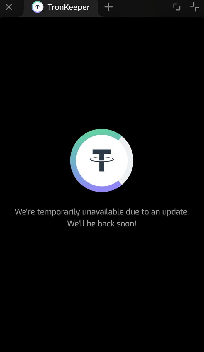 ypooow's tweet photo. @thetronkeeper I can't believe that when you need to withdraw the usdt, the application does not work for you. @thetronkeeper @tronkeeper https://t.co/yk0OABr5EF