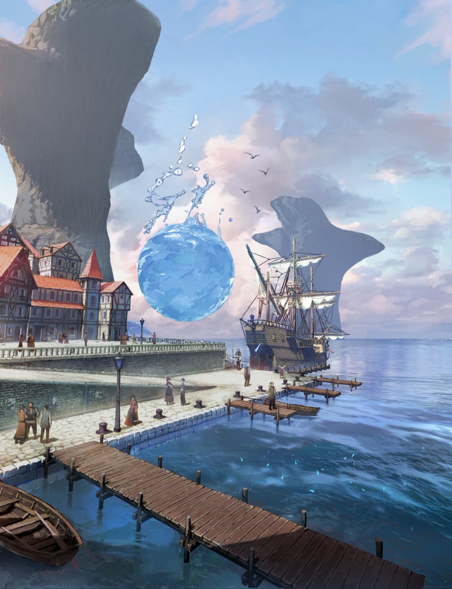 metaphordaily's tweet image. Port Brilehaven