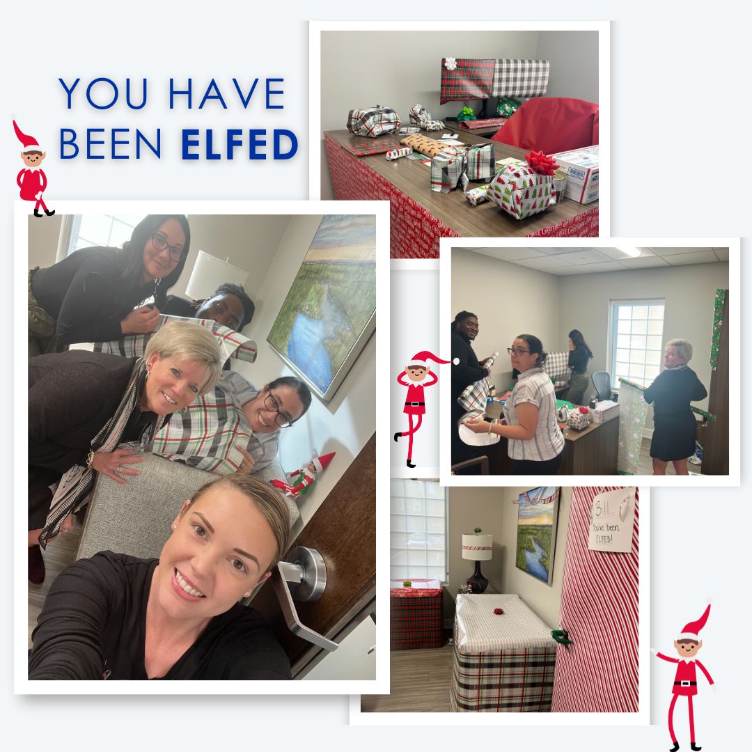 SIAGroupIns's tweet photo. When you're the boss but Santa's elves thought your office needed a wrap session. 🎁🎅 #ElfedAtWork #HolidaySeason #SIAGroupCelebrates #OfficeELFing #HappyHolidays https://t.co/4fwKEdZNgn