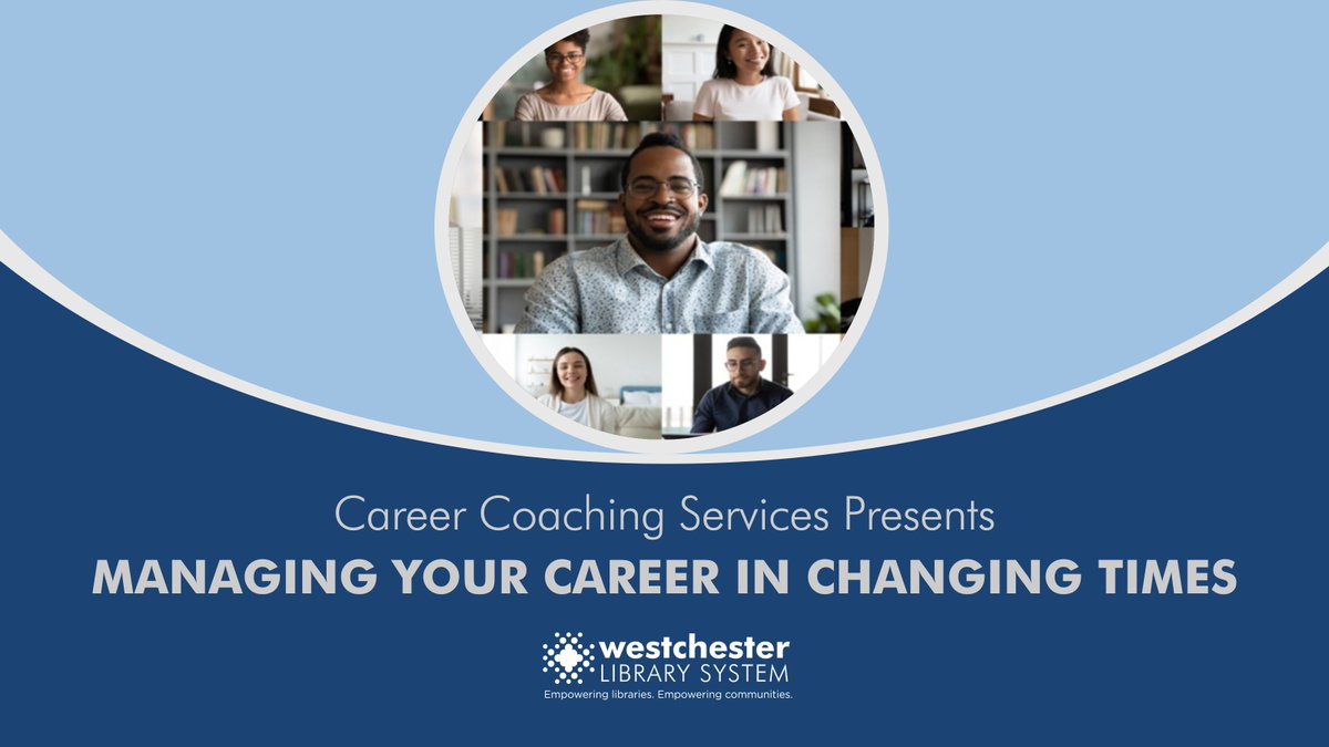 Westchester Lib Sys (@westlibsys) on Twitter photo New year, new career goals!  Join WLS's FREE 6-week seminar: "Managing Your Career in Changing Times."
π
 Tuesdays, Jan 14βFeb 18, 6β7:30 PM
π‘ Build self-awareness, explore career options, & master resumes, interviews, and LinkedIn.
π Register: bit.ly/4fUy3nz New year, new career goals!  Join WLS's FREE 6-week seminar: "Managing Your Career in Changing Times."
π
 Tuesdays, Jan 14βFeb 18, 6β7:30 PM
π‘ Build self-awareness, explore career options, & master resumes, interviews, and LinkedIn.
π Register: bit.ly/4fUy3nz
